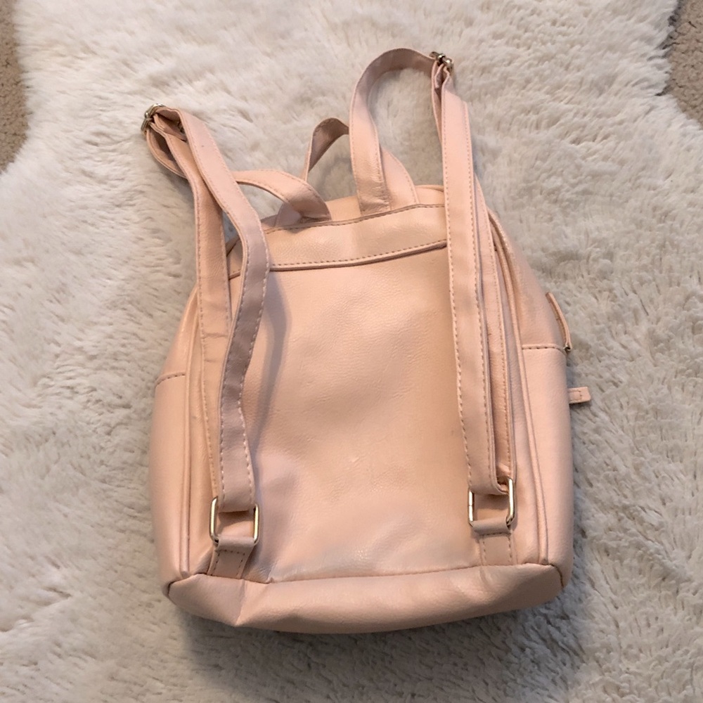 Mini Embroidered Flower Backpack - image 6